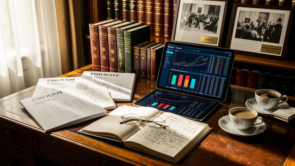 Comparer Artprice et les résultats réels de Drouot sur vingt ventes